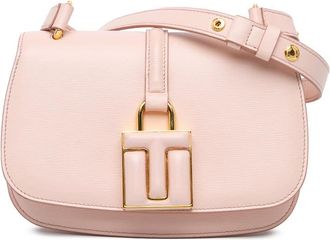 Tom Ford Pre-owned Tom Ford Calfskin Lock Crossbody l1623 026 AAU