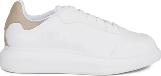 Alexander McQueen Oversized Logo-embossed Leather Sneakers