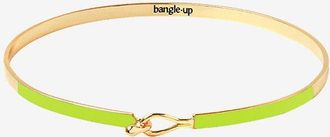 Bangle Up Steifer Messingarmreif Lily Green Flash - 3 mm
