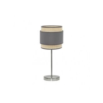 Fabrilamp Fabrilamp - Sobremesa 1luz X E14 Modelo Kandy Natural/gris