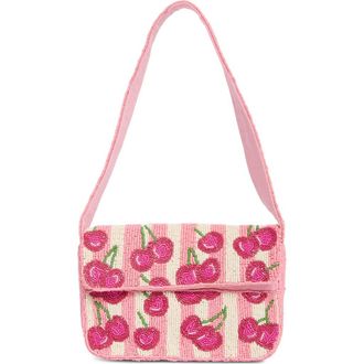 Collection XIIX Beaded Cherries Baguette Shoulder Bag in Multi at Nordstrom Rack