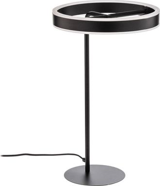 Lucande Lámpara de mesa led Yekta en Negro Metal - Lucande