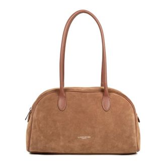 Lancaster Dames, Tassen, Bruin, Maat: ONE Size Su&egrave;de