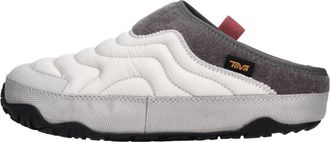 Teva Re Ember Terrain Clog - Dames - Pantoffels - Wit - 35 EU - Leer - Schoenen