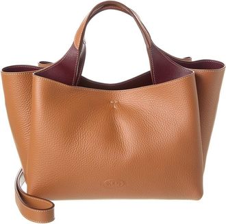 Tod's TodS T Timeless Pendant Mini Leather Tote
