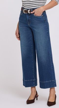 NYDJ Teresa Ankle Wide Leg Jeans in Sunset Villa at Nordstrom, Size 12