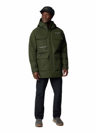 Columbia Mens Landroamer II Parka, Greenscape, Large, Greenscape, Large