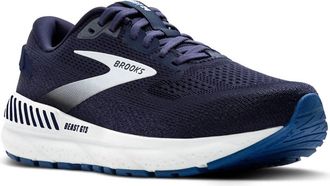Brooks Mens Beast Gts 24 Shoes In Peacoat/true Navy/white