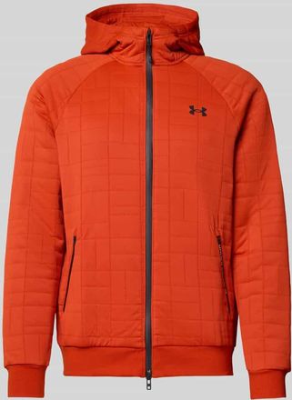 Under Armour Sweatjacke mit Reißverschluss in Hellrot, Größe XL