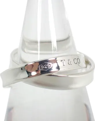 Tiffany & Co. Silver Sterling Silver 925 Band Ring (Pre-Owned)