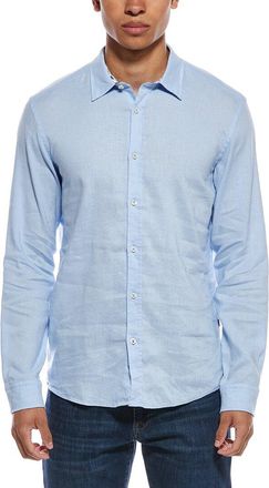 HUGO BOSS Roan Kent Linen-Blend Shirt