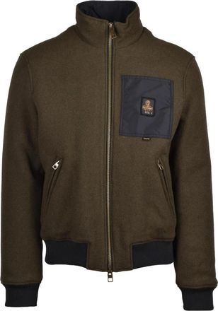RefrigiWear Hombre, Chaquetas, Verde, Talla: S