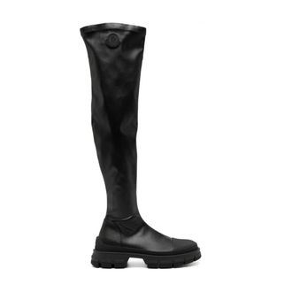 Moncler Over-knee Boots, female, Black, Size: 6 US Over-knee Boots