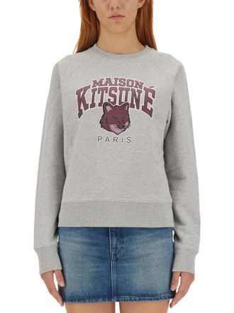 Maison Kitsun&eacute; Fox Campus Sweatshirt