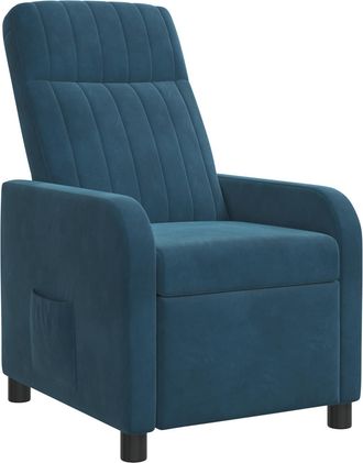 vidaXL Recliner Azul Pwnedbylord666ywh Vidaxl
