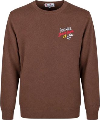 MC2 Saint Barth Heron Light Embry Knit - - Knitwear - Uomo - Marrone - 2XL