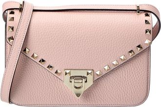 Valentino Grainy Leather Shoulder Bag
