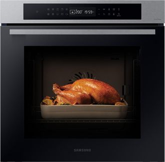 Samsung Forno Elettrico Nv7b4040vbs Ad Incasso A Vapore 76 L 1800 W Classe A+ Nero Acciaio Inossidabile