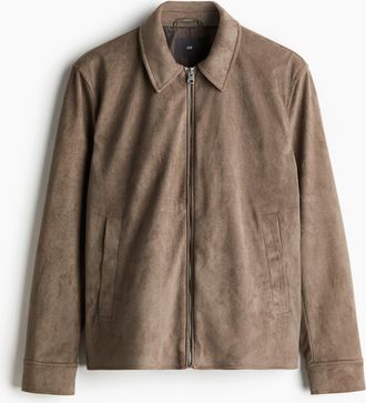 H&M Jacke in Regular Fit - Brown