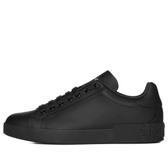 Dolce & Gabbana Pantofi Negri Portofino Sneakers Black CS1772A1065-80999