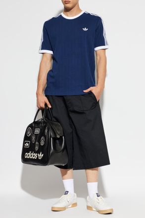 adidas T-shirt With Embroidered Logo, Mens, Navy Blue