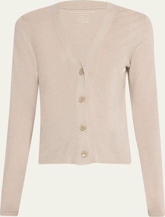 Majestic Filatures Machine Washable Knit Cardigan