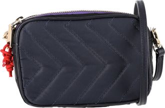 Sandro Sandro Chevron gewatteerde heuptas in marineblauw polyamide