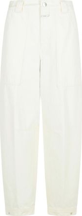 Closed Geschlossene Rhannon Elfenbein -Baumwolljeans