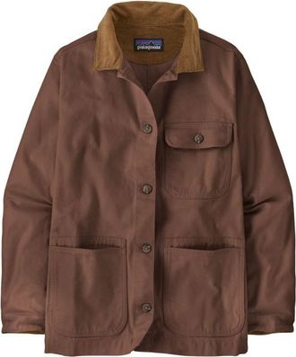 Patagonia Point Reyes Canvas Coat Freizeitjacke f&uuml;r Damen | braun