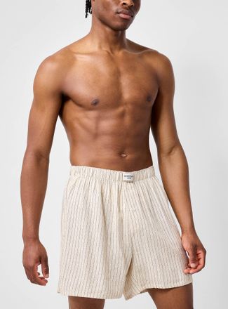 Le 31 Mens Pinstripe boxer Linen and viscose