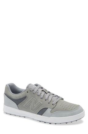 New Balance 480 Golf SL Waterproof Spikeless Golf Shoe in Grey at Nordstrom, Size 11.5