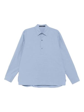 Sofie D'Hoore long-sleeve polo shirt - Blue
