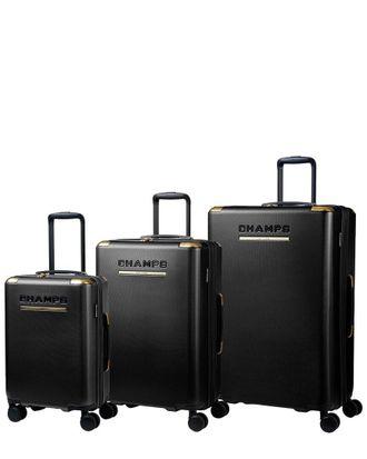 Champs Luggage Luxe Ii 3Pc Expandable Luggage Set