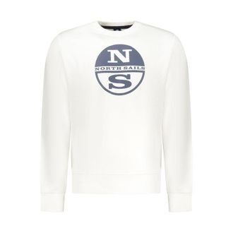 North Sails White Cotton Mens Mens Sweatshirt