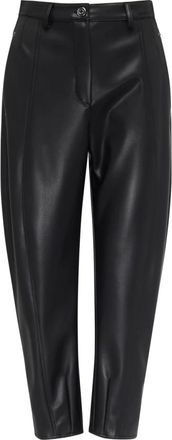 Max Mara Broeken, Dames, Zwart, L, Elegant Anselmo Jurk