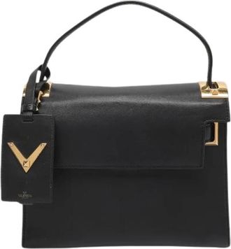 Valentino Pre-owned Handbags, female, Black, Size: ONE SIZE Pre-owned Vintage Handbag
