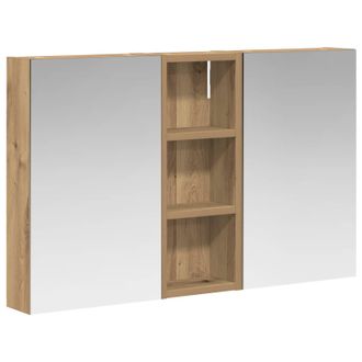vidaXL Juego De Muebles De Ba&ntilde;o 3 Uds. 80 X 10,5 X 50 Cm Vidaxl