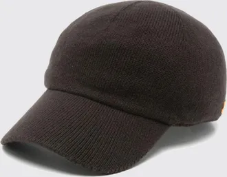 Guest In Residence Cappello da baseball in lana e cashmere con visiera