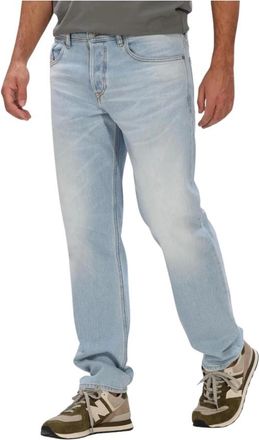 Diesel Heren, Jeans, Blauw, Maat: W33 L34 Katoen