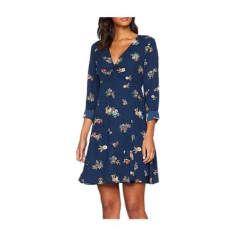 Pepe Jeans London Jenna -jurk - Dames - Casual kleedjes - Blauw - XS - Kleedjes
