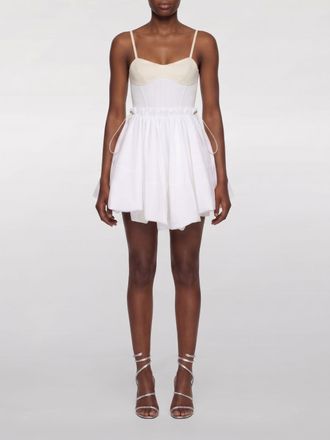 The Attico Abito bustier in cotone