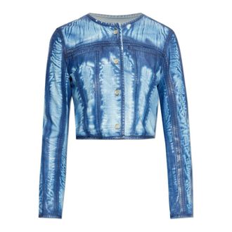Diesel Jassen, Dames, Blauw, XS, De-Syphra-Fsi Jacket
