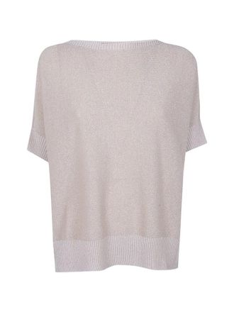 D.exterior D. EXTERIOR Vanise Lux Oversized Short Sleeves Sweater