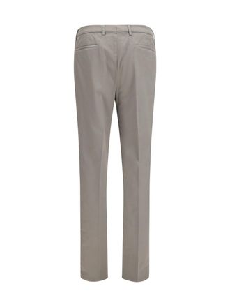 Brunello Cucinelli Mens Cotton Blend Chino Pants Kaky Cotton; Elastane Trousers