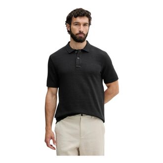 Marc O'Polo Hombre, Camisetas, Negro, Talla: XL