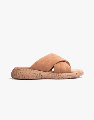 Hush Puppies Womens Hush Puppies SARAH Womens Sandals Tan - Brown - Size: 6