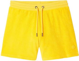Jott Alicante Sponge Shorts - Vibrant Gele Strandkleding - Dames - Bermuda - Geel - XL - Katoen - Korte Broeken