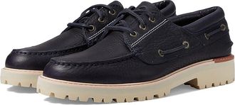 Sperry Top-Sider A/O Lug 3-Eye Mens Shoes Navy 2 : 8 W (EE), Leather/Rubber/EVA