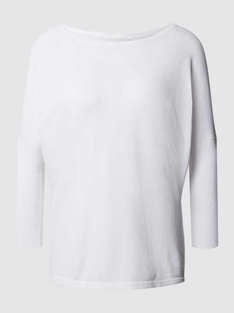 Freequent Strickpullover in unifarbenem Design Modell JONE in Offwhite, Größe S