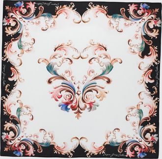 Versace Jeans Couture Foulard in seta stampa Baroque